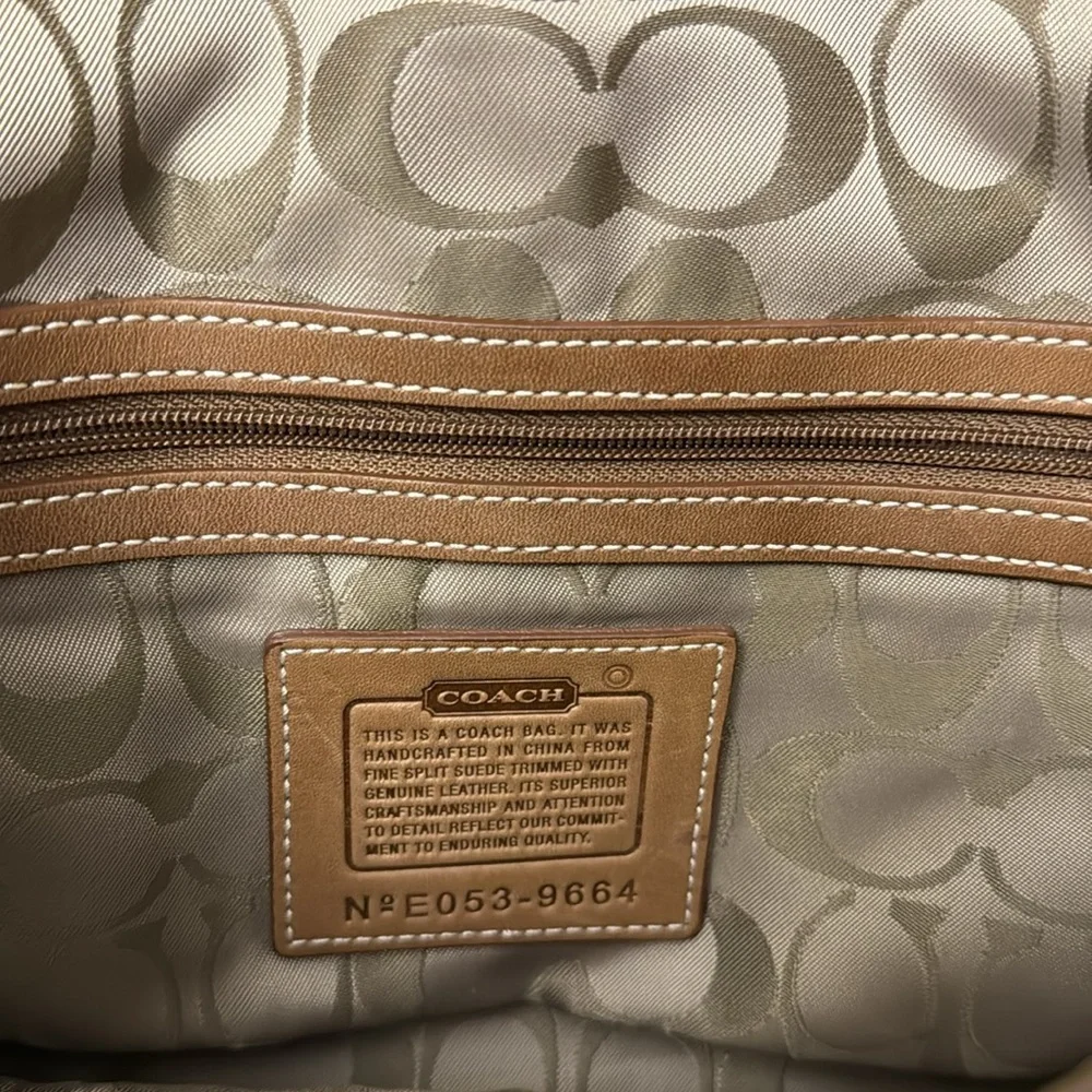Coach vintage neutrals